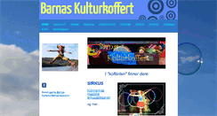 Desktop Screenshot of barnaskulturkoffert.net